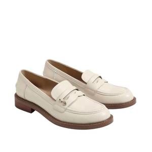 NEW SAM EDELMAN women's colin loafer in modern ivory